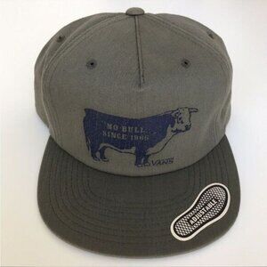 Vans Adjustable Hat - Baseball Hat - Army Green Skatewear Beach - Y2K Unisex hat